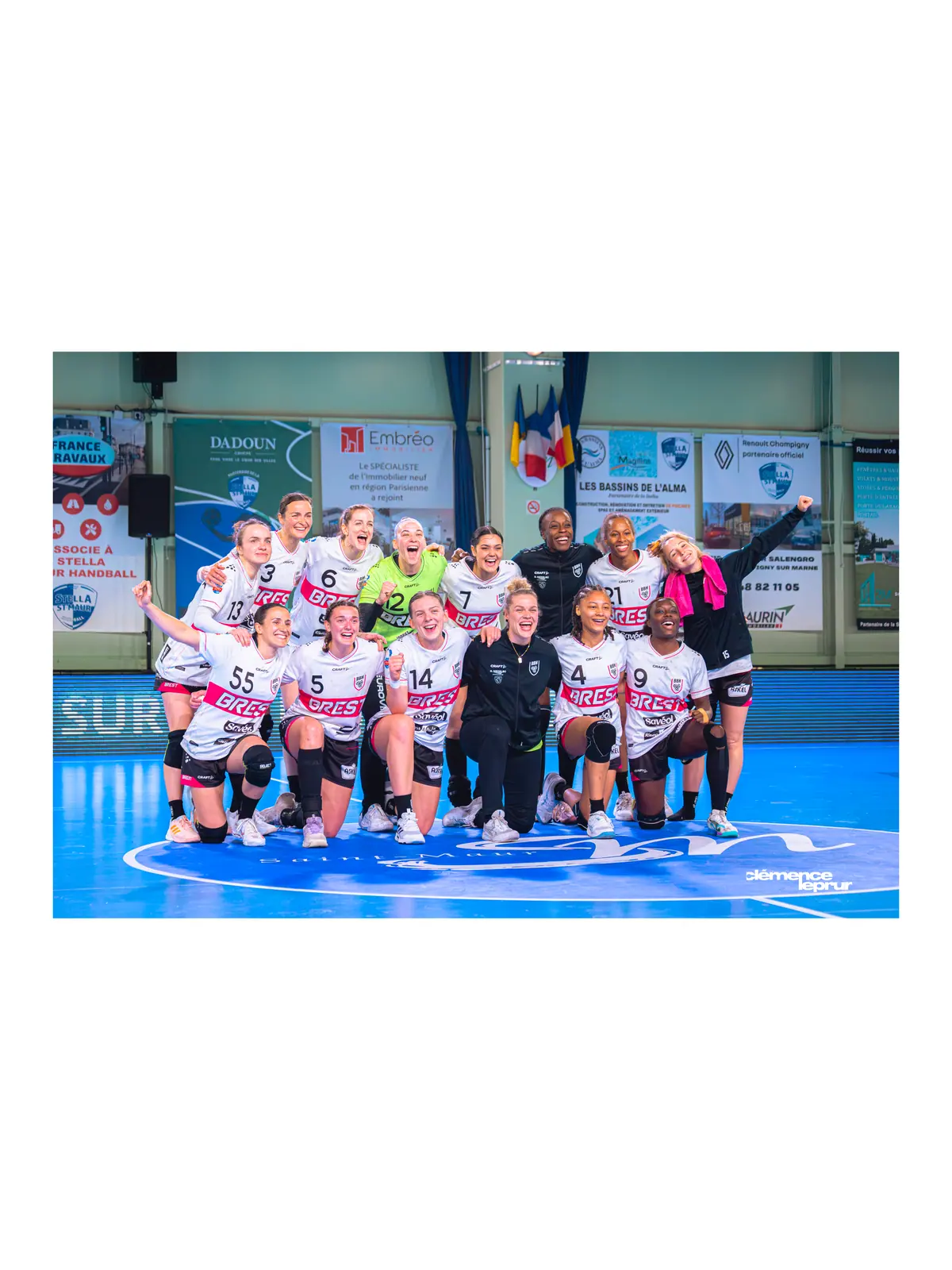 Stella Saint-Maur contre Brest — photographie 12